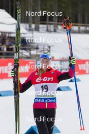 18.12.2014, Pokljuka, Slovenia (SLO): Darya Domracheva (BLR) - IBU world cup biathlon, sprint women, Pokljuka (SLO). www.nordicfocus.com. © Manzoni/NordicFocus. Every downloaded picture is fee-liable.