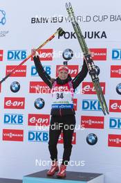 18.12.2014, Pokljuka, Slovenia (SLO): Gabriela Soukalova (CZE) - IBU world cup biathlon, sprint women, Pokljuka (SLO). www.nordicfocus.com. © Manzoni/NordicFocus. Every downloaded picture is fee-liable.