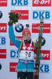 18.12.2014, Pokljuka, Slovenia (SLO): Valj Semerenko (UKR) - IBU world cup biathlon, sprint women, Pokljuka (SLO). www.nordicfocus.com. © Manzoni/NordicFocus. Every downloaded picture is fee-liable.