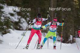 18.12.2014, Pokljuka, Slovenia (SLO): Desislava Stoyanova (BUL) - IBU world cup biathlon, sprint women, Pokljuka (SLO). www.nordicfocus.com. © Manzoni/NordicFocus. Every downloaded picture is fee-liable.