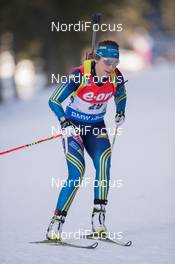 18.12.2014, Pokljuka, Slovenia (SLO): Elisabeth Hoegberg (SWE) - IBU world cup biathlon, sprint women, Pokljuka (SLO). www.nordicfocus.com. © Manzoni/NordicFocus. Every downloaded picture is fee-liable.