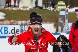 18.12.2014, Pokljuka, Slovenia (SLO): Tom Zidec (CAN) - IBU world cup biathlon, sprint women, Pokljuka (SLO). www.nordicfocus.com. © Manzoni/NordicFocus. Every downloaded picture is fee-liable.
