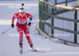 18.12.2014, Pokljuka, Slovenia (SLO): Synnoeve Solemdal (NOR) - IBU world cup biathlon, sprint women, Pokljuka (SLO). www.nordicfocus.com. © Manzoni/NordicFocus. Every downloaded picture is fee-liable.