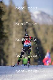 18.12.2014, Pokljuka, Slovenia (SLO): Marine Bolliet (FRA) - IBU world cup biathlon, sprint women, Pokljuka (SLO). www.nordicfocus.com. © Manzoni/NordicFocus. Every downloaded picture is fee-liable.