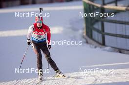 18.12.2014, Pokljuka, Slovenia (SLO): Megan Heinicke (CAN) - IBU world cup biathlon, sprint women, Pokljuka (SLO). www.nordicfocus.com. © Manzoni/NordicFocus. Every downloaded picture is fee-liable.