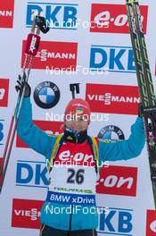 18.12.2014, Pokljuka, Slovenia (SLO): Valj Semerenko (UKR) - IBU world cup biathlon, sprint women, Pokljuka (SLO). www.nordicfocus.com. © Manzoni/NordicFocus. Every downloaded picture is fee-liable.