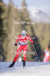 18.12.2014, Pokljuka, Slovenia (SLO): Nicole Gontier (ITA) - IBU world cup biathlon, sprint women, Pokljuka (SLO). www.nordicfocus.com. © Manzoni/NordicFocus. Every downloaded picture is fee-liable.