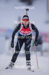 18.12.2014, Pokljuka, Slovenia (SLO): Lena Haecki (SUI) - IBU world cup biathlon, sprint women, Pokljuka (SLO). www.nordicfocus.com. © Manzoni/NordicFocus. Every downloaded picture is fee-liable.