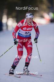 18.12.2014, Pokljuka, Slovenia (SLO): Fanny Welle-Strand Horn (NOR) - IBU world cup biathlon, sprint women, Pokljuka (SLO). www.nordicfocus.com. © Manzoni/NordicFocus. Every downloaded picture is fee-liable.