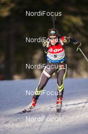 18.12.2014, Pokljuka, Slovenia (SLO): Marine Bolliet (FRA) - IBU world cup biathlon, sprint women, Pokljuka (SLO). www.nordicfocus.com. © Manzoni/NordicFocus. Every downloaded picture is fee-liable.
