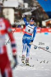 03.01.2014, Cortina-Toblach, Italy (ITA): Anne Kylloenen (FIN) - FIS world cup cross-country, tour de ski, pursuit women, Cortina-Toblach (ITA). www.nordicfocus.com. © Felgenhauer/NordicFocus. Every downloaded picture is fee-liable.