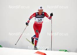 04.01.2014, Val di Fiemme, Italy (ITA): Petter Northug (NOR) - FIS world cup cross-country, tour de ski, 10km men, Val di Fiemme (ITA). www.nordicfocus.com. © Felgenhauer/NordicFocus. Every downloaded picture is fee-liable.