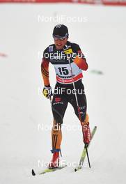 04.01.2014, Val di Fiemme, Italy (ITA): Jonas Dobler (GER) - FIS world cup cross-country, tour de ski, 10km men, Val di Fiemme (ITA). www.nordicfocus.com. © Felgenhauer/NordicFocus. Every downloaded picture is fee-liable.