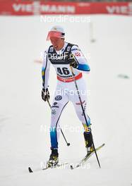 04.01.2014, Val di Fiemme, Italy (ITA): Calle Halfvarsson (SWE) - FIS world cup cross-country, tour de ski, 10km men, Val di Fiemme (ITA). www.nordicfocus.com. © Felgenhauer/NordicFocus. Every downloaded picture is fee-liable.