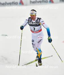 04.01.2014, Val di Fiemme, Italy (ITA): Anders Soedergren (SWE) - FIS world cup cross-country, tour de ski, 10km men, Val di Fiemme (ITA). www.nordicfocus.com. © Felgenhauer/NordicFocus. Every downloaded picture is fee-liable.