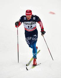 04.01.2014, Val di Fiemme, Italy (ITA): Konstantin Glavatskikh (RUS) - FIS world cup cross-country, tour de ski, 10km men, Val di Fiemme (ITA). www.nordicfocus.com. © Felgenhauer/NordicFocus. Every downloaded picture is fee-liable.