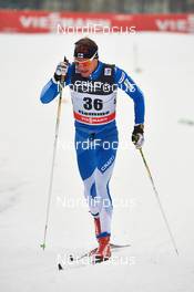04.01.2014, Val di Fiemme, Italy (ITA): Ville Nousiainen (FIN) - FIS world cup cross-country, tour de ski, 10km men, Val di Fiemme (ITA). www.nordicfocus.com. © Felgenhauer/NordicFocus. Every downloaded picture is fee-liable.