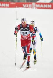 04.01.2014, Val di Fiemme, Italy (ITA): Tord Asle Gjerdalen (NOR) - FIS world cup cross-country, tour de ski, 10km men, Val di Fiemme (ITA). www.nordicfocus.com. © Felgenhauer/NordicFocus. Every downloaded picture is fee-liable.
