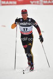 04.01.2014, Val di Fiemme, Italy (ITA): Axel Teichmann (GER) - FIS world cup cross-country, tour de ski, 10km men, Val di Fiemme (ITA). www.nordicfocus.com. © Felgenhauer/NordicFocus. Every downloaded picture is fee-liable.
