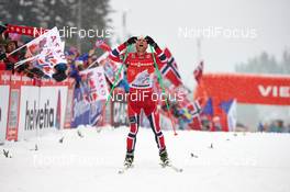 05.01.2014, Val di Fiemme, Italy (ITA): Martin Johnsrud Sundby (NOR) - FIS world cup cross-country, tour de ski, final climb men, Val di Fiemme (ITA). www.nordicfocus.com. © Felgenhauer/NordicFocus. Every downloaded picture is fee-liable.