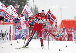 05.01.2014, Val di Fiemme, Italy (ITA): Petter Northug (NOR) - FIS world cup cross-country, tour de ski, final climb men, Val di Fiemme (ITA). www.nordicfocus.com. © Felgenhauer/NordicFocus. Every downloaded picture is fee-liable.