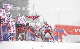 05.01.2014, Val di Fiemme, Italy (ITA): Therese Johaug (NOR) - FIS world cup cross-country, tour de ski, final climb women, Val di Fiemme (ITA). www.nordicfocus.com. © Felgenhauer/NordicFocus. Every downloaded picture is fee-liable.