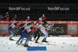 11.01.2014, Nove Mesto, Czech Republic (CZE): start final men - FIS world cup cross-country, individual sprint, Nove Mesto (CZE). www.nordicfocus.com. © Rauschendorfer/NordicFocus. Every downloaded picture is fee-liable.