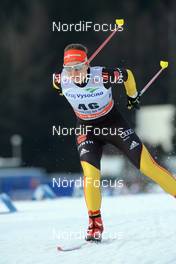 11.01.2014, Nove Mesto, Czech Republic (CZE): Lucia Anger (GER) - FIS world cup cross-country, individual sprint, Nove Mesto (CZE). www.nordicfocus.com. © Rauschendorfer/NordicFocus. Every downloaded picture is fee-liable.