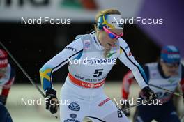 11.01.2014, Nove Mesto, Czech Republic (CZE): Jennie Oeberg (SWE) - FIS world cup cross-country, individual sprint, Nove Mesto (CZE). www.nordicfocus.com. © Rauschendorfer/NordicFocus. Every downloaded picture is fee-liable.