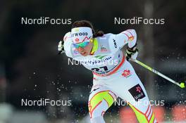 11.01.2014, Nove Mesto, Czech Republic (CZE): Perianne Jones (CAN) - FIS world cup cross-country, individual sprint, Nove Mesto (CZE). www.nordicfocus.com. © Rauschendorfer/NordicFocus. Every downloaded picture is fee-liable.