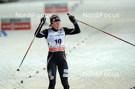 11.01.2014, Nove Mesto, Czech Republic (CZE): Kikkan Randall (USA) - FIS world cup cross-country, individual sprint, Nove Mesto (CZE). www.nordicfocus.com. © Rauschendorfer/NordicFocus. Every downloaded picture is fee-liable.