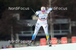 11.01.2014, Nove Mesto, Czech Republic (CZE): Jennie Oeberg (SWE) - FIS world cup cross-country, individual sprint, Nove Mesto (CZE). www.nordicfocus.com. © Rauschendorfer/NordicFocus. Every downloaded picture is fee-liable.