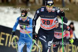 12.01.2014, Nove Mesto, Czech Republic (CZE): David Hofer (ITA) - FIS world cup cross-country, team sprint, Nove Mesto (CZE). www.nordicfocus.com. © Rauschendorfer/NordicFocus. Every downloaded picture is fee-liable.