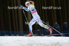 12.01.2014, Nove Mesto, Czech Republic (CZE): Hanna Erikson (SWE) - FIS world cup cross-country, team sprint, Nove Mesto (CZE). www.nordicfocus.com. © Rauschendorfer/NordicFocus. Every downloaded picture is fee-liable.
