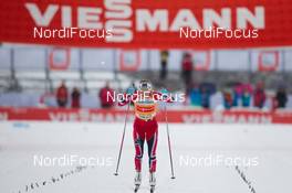 01.02.2014, Toblach, Italy (ITA): Therese Johaug (NOR) - FIS world cup cross-country, 10km women, Toblach (ITA). www.nordicfocus.com. © Manzoni/NordicFocus. Every downloaded picture is fee-liable.