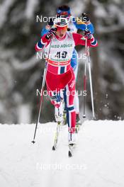 01.02.2014, Toblach, Italy (ITA): Marit Bjoergen (NOR) - FIS world cup cross-country, 10km women, Toblach (ITA). www.nordicfocus.com. © Manzoni/NordicFocus. Every downloaded picture is fee-liable.