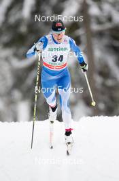 01.02.2014, Toblach, Italy (ITA): Aino Kaisa Saarinen (FIN) - FIS world cup cross-country, 10km women, Toblach (ITA). www.nordicfocus.com. © Manzoni/NordicFocus. Every downloaded picture is fee-liable.