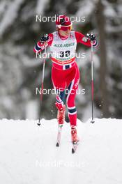 01.02.2014, Toblach, Italy (ITA): Heidi Weng (NOR) - FIS world cup cross-country, 10km women, Toblach (ITA). www.nordicfocus.com. © Manzoni/NordicFocus. Every downloaded picture is fee-liable.