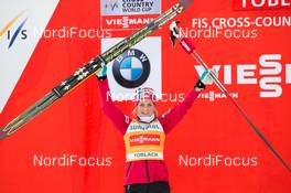 01.02.2014, Toblach, Italy (ITA): Therese Johaug (NOR) - FIS world cup cross-country, 10km women, Toblach (ITA). www.nordicfocus.com. © Manzoni/NordicFocus. Every downloaded picture is fee-liable.