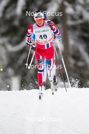 01.02.2014, Toblach, Italy (ITA): Marit Bjoergen (NOR) - FIS world cup cross-country, 10km women, Toblach (ITA). www.nordicfocus.com. © Manzoni/NordicFocus. Every downloaded picture is fee-liable.