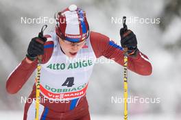 01.02.2014, Toblach, Italy (ITA): Sara Pellegrini (ITA) - FIS world cup cross-country, 10km women, Toblach (ITA). www.nordicfocus.com. © Manzoni/NordicFocus. Every downloaded picture is fee-liable.