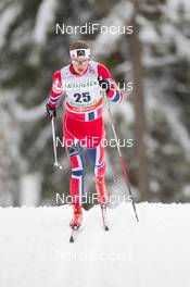 01.02.2014, Toblach, Italy (ITA): Ingvild Flugstad Oestberg (NOR) - FIS world cup cross-country, 10km women, Toblach (ITA). www.nordicfocus.com. © Manzoni/NordicFocus. Every downloaded picture is fee-liable.