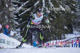 02.02.2014, Toblach, Italy (ITA): Baptiste Gros (FRA) - FIS world cup cross-country, individual sprint, Toblach (ITA). www.nordicfocus.com. © Manzoni/NordicFocus. Every downloaded picture is fee-liable.