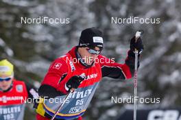 02.02.2014, Toblach, Italy (ITA): Roman Schaad (SUI) - FIS world cup cross-country, individual sprint, Toblach (ITA). www.nordicfocus.com. © Manzoni/NordicFocus. Every downloaded picture is fee-liable.