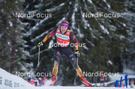 02.02.2014, Toblach, Italy (ITA): Denise Herrmann (GER) - FIS world cup cross-country, individual sprint, Toblach (ITA). www.nordicfocus.com. © Manzoni/NordicFocus. Every downloaded picture is fee-liable.