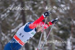 02.02.2014, Toblach, Italy (ITA): Ilia Chernousov (RUS) - FIS world cup cross-country, individual sprint, Toblach (ITA). www.nordicfocus.com. © Manzoni/NordicFocus. Every downloaded picture is fee-liable.