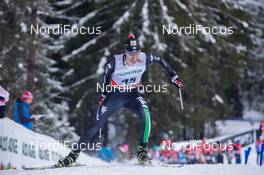 02.02.2014, Toblach, Italy (ITA): Enrico Nizzi (ITA) - FIS world cup cross-country, individual sprint, Toblach (ITA). www.nordicfocus.com. © Manzoni/NordicFocus. Every downloaded picture is fee-liable.