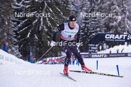 02.02.2014, Toblach, Italy (ITA): Simoen Hamilton (USA) - FIS world cup cross-country, individual sprint, Toblach (ITA). www.nordicfocus.com. © Manzoni/NordicFocus. Every downloaded picture is fee-liable.