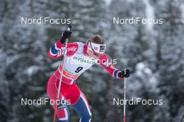 02.02.2014, Toblach, Italy (ITA): Ingvild Flugstad Oestberg (NOR) - FIS world cup cross-country, individual sprint, Toblach (ITA). www.nordicfocus.com. © Manzoni/NordicFocus. Every downloaded picture is fee-liable.