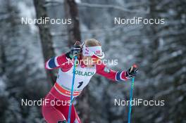 02.02.2014, Toblach, Italy (ITA): Astrid Jacobsen (NOR) - FIS world cup cross-country, individual sprint, Toblach (ITA). www.nordicfocus.com. © Manzoni/NordicFocus. Every downloaded picture is fee-liable.